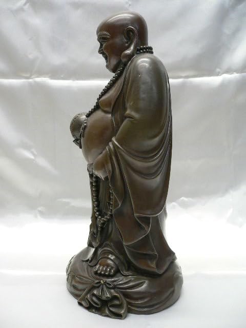 Amazon.co.jp: 中国古美術銅製彌勒大道弥勒佛(天恩弥勒佛院)敬贈布袋